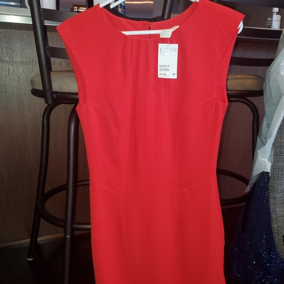 NEW NWT Red Bodycon Dress - Picture 9 of 16